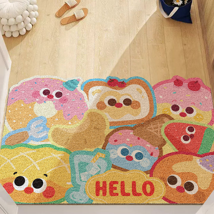 Whimsical Food-Themed Indoor Mat Stornfield