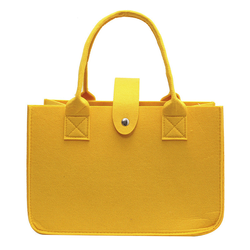 Eco-Friendly Felt Tote Bag