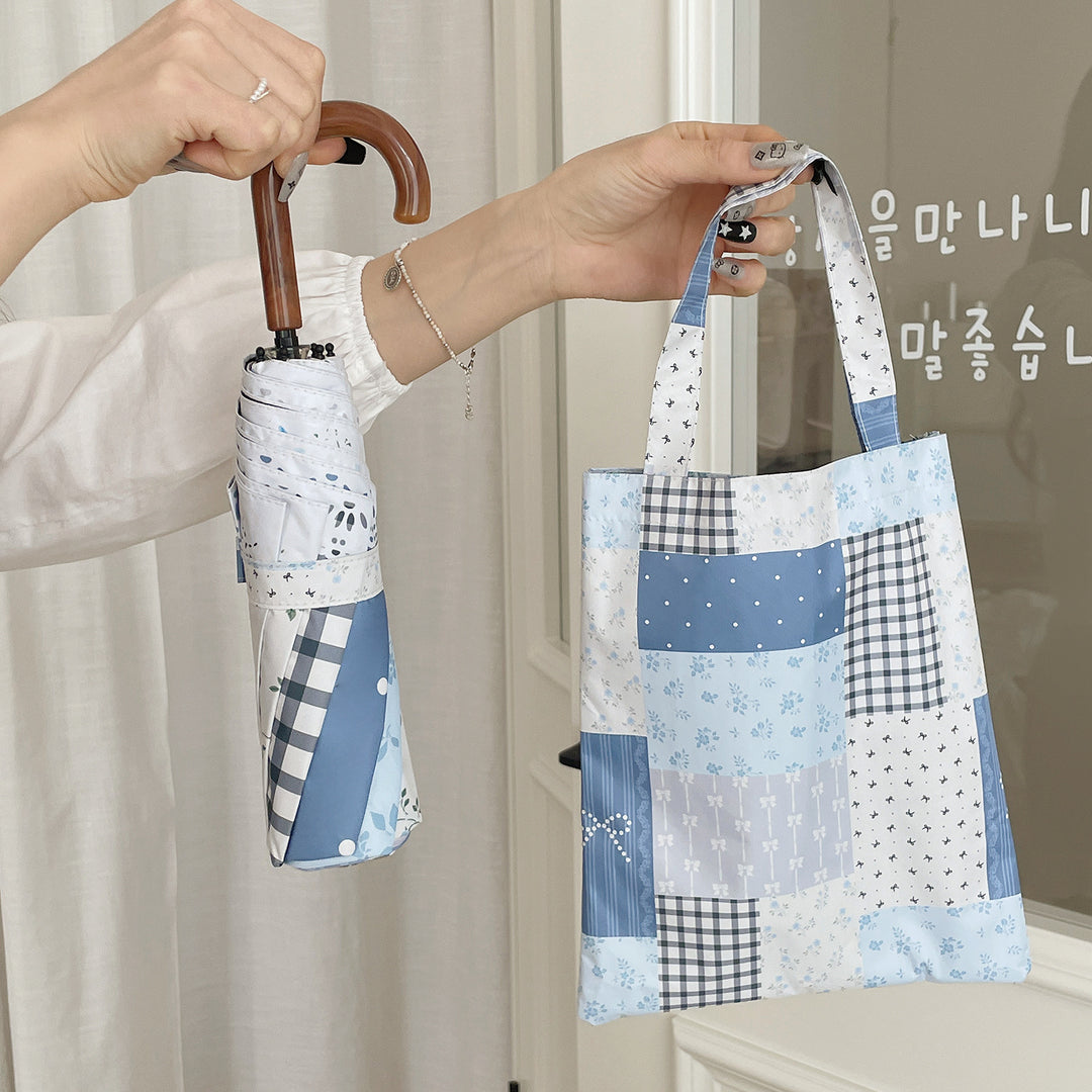 Women's umbrella in romantic patchwork design Stornfield