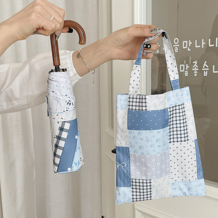 Women's umbrella in romantic patchwork design Stornfield