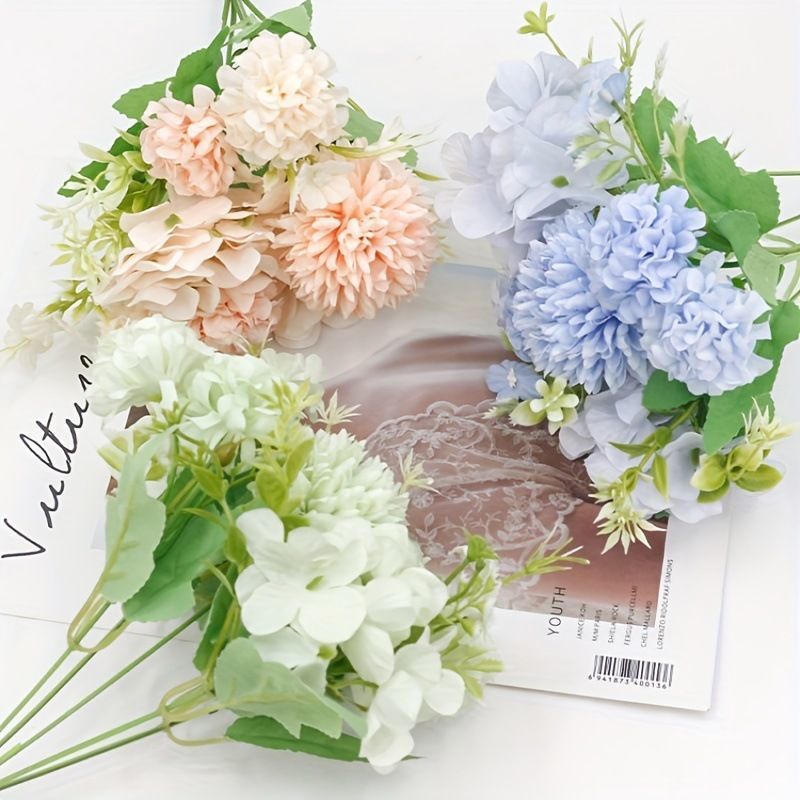 Realistic Artificial Floral Bouquet Arrangement