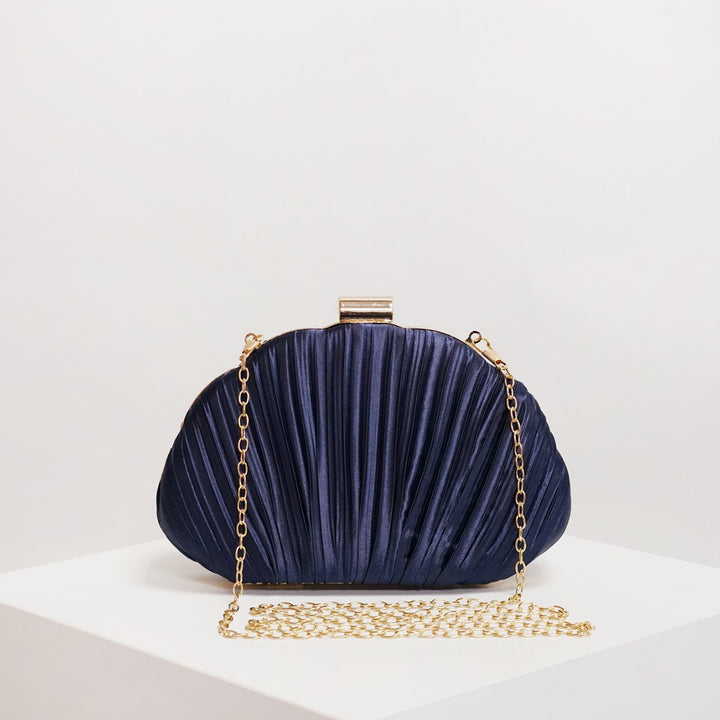 Pleated Evening Clutch