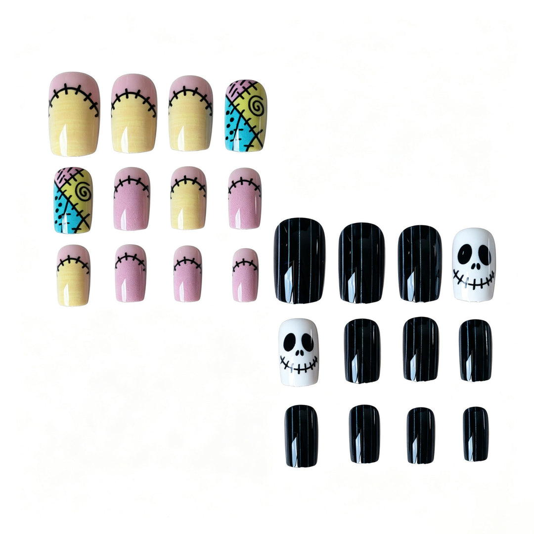 Artistic Halloween Nail Art