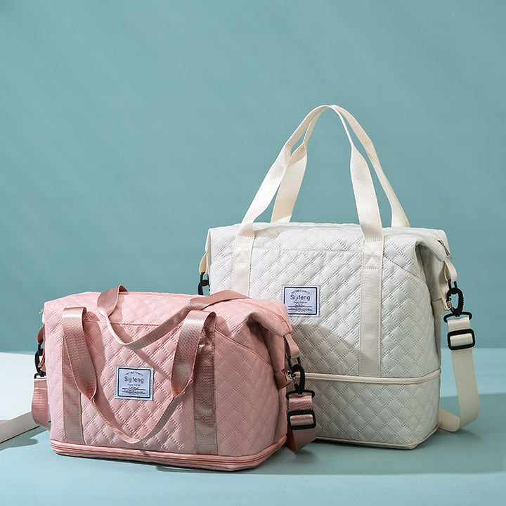 Quilted Travel Weekender Duffle