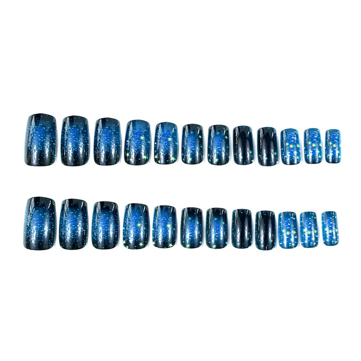 Celestial Night Sky Nail Art Enhancements Stornfield