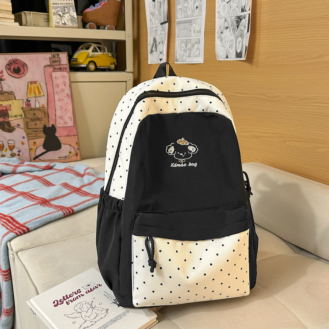 Versatile Polka Dot Backpack Stornfield
