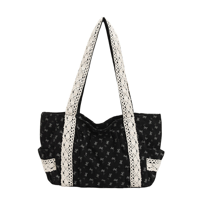 WoElegant Floral Print Tote Bag Stornfield