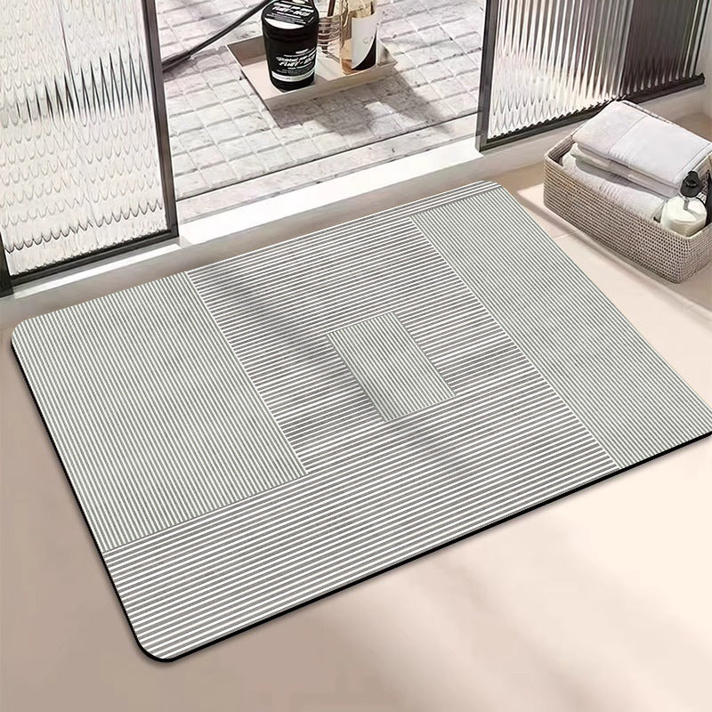 Decorative Luxe Bath Mat Stornfield