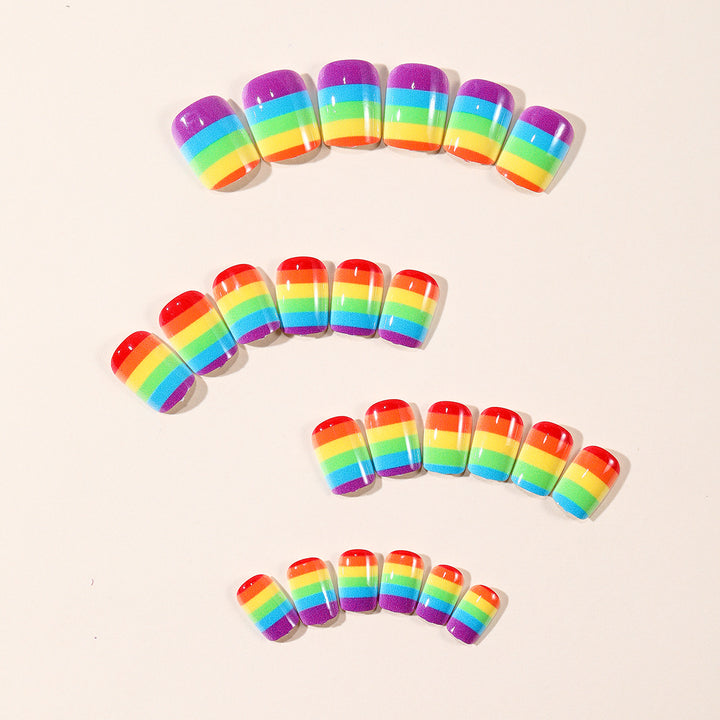 Rainbow Gradient Nail Art Kit Stornfield