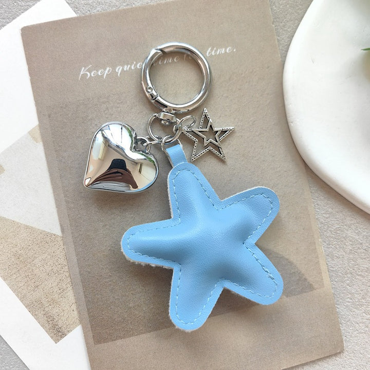 Keychain with star and heart design Stornfield