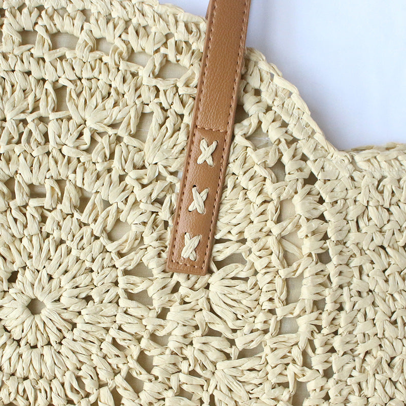 Round-woven beach bag Stornfield