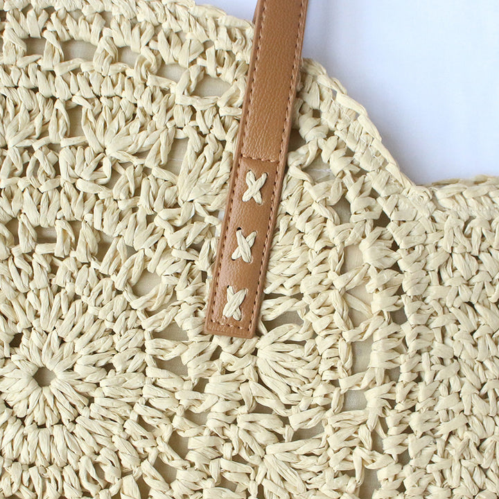 Round-woven beach bag Stornfield