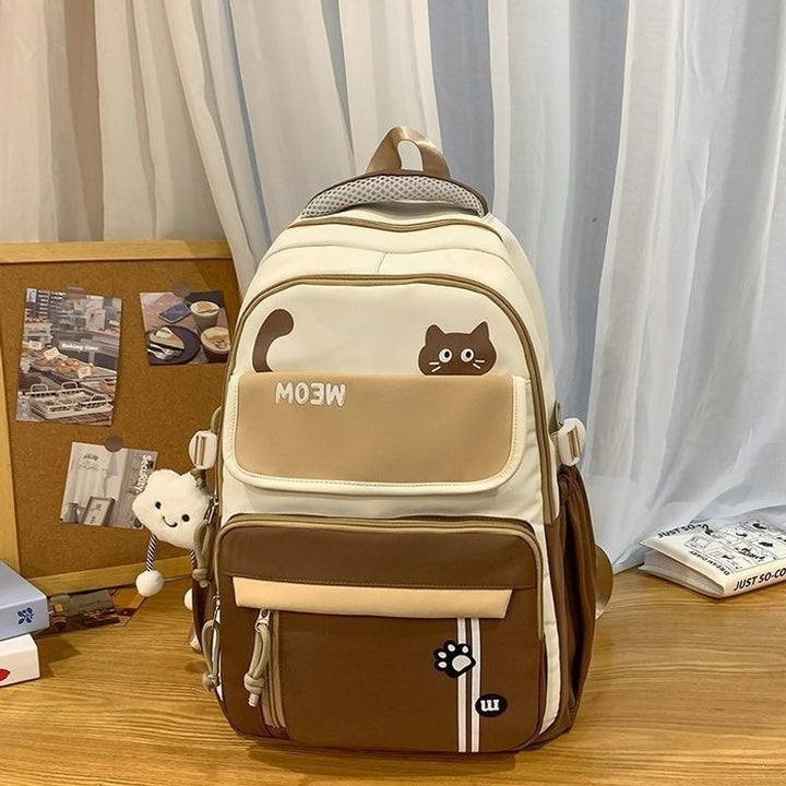 Fun Cat-Themed School Backpack Stornfield