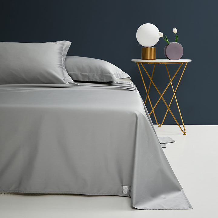 Premium Microfiber Sheet Set with Deep-Pocket Fitted Sheet and Silky Cooling Finish
