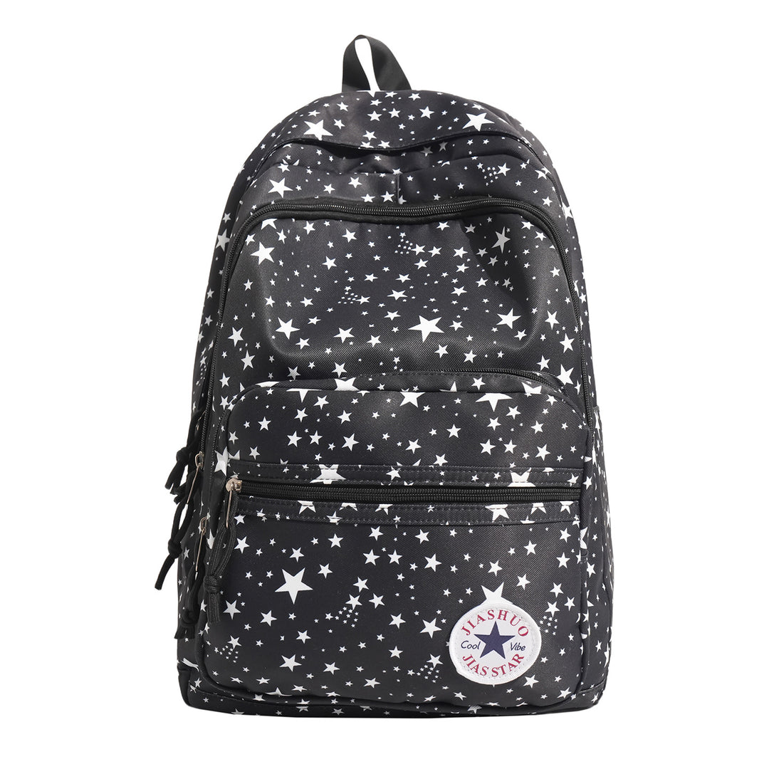 Versatile Multi-Functional Star-Printed Backpack Stornfield