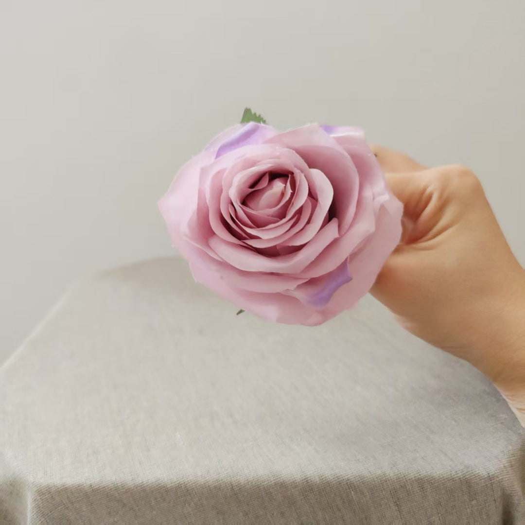 Lifelike Silk Rose Stem