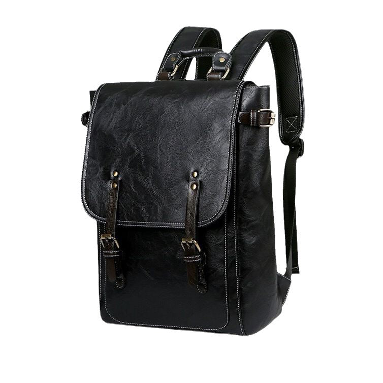 Elegant Laptop Backpack with High-Quality Synthetic Leather Coating Stornfield