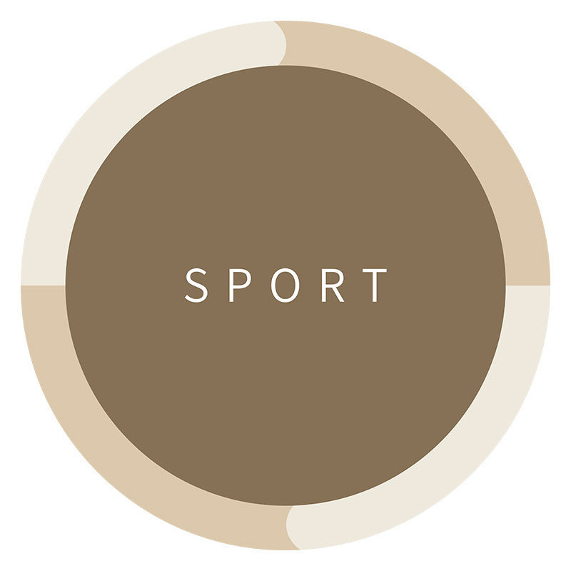 Abstract Sports-Themed Area Mat Stornfield