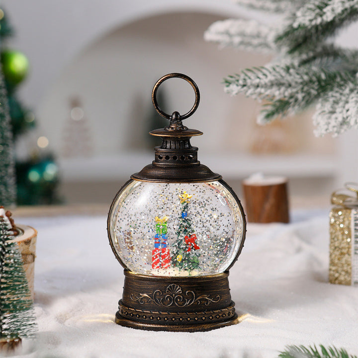 Decorative Snow Globe Lantern Stornfield