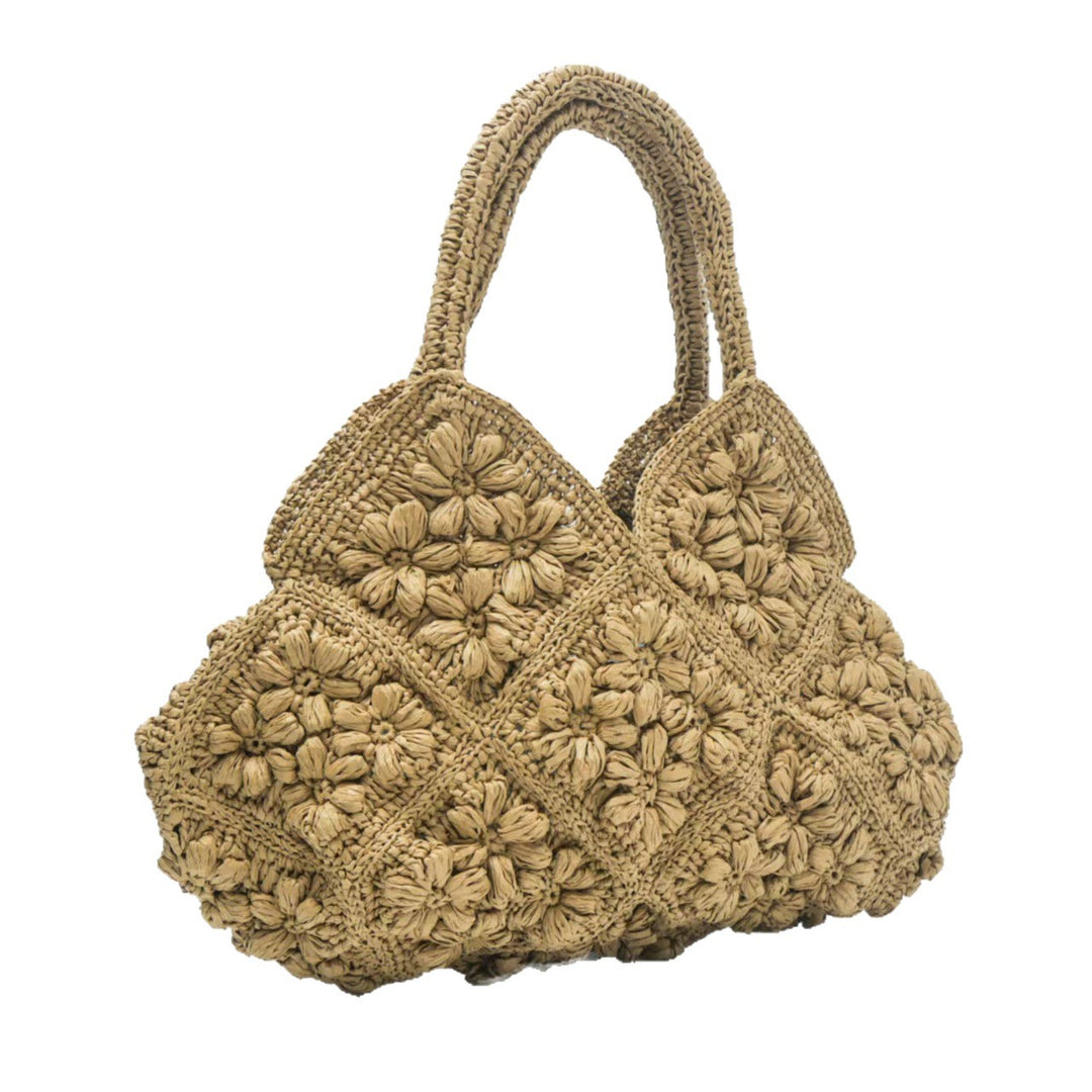 Handmade bag with floral motifs Stornfield