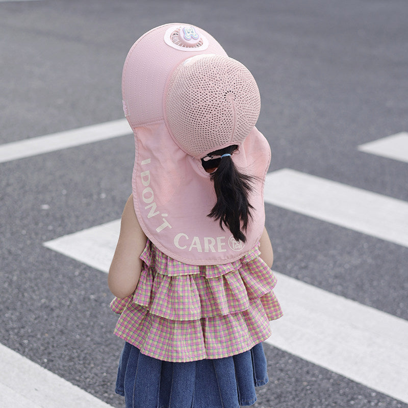 Child-Sun-Protective-Hat with Neck Protection, Breathable Mesh and Adjustable Chin Strap Stornfield