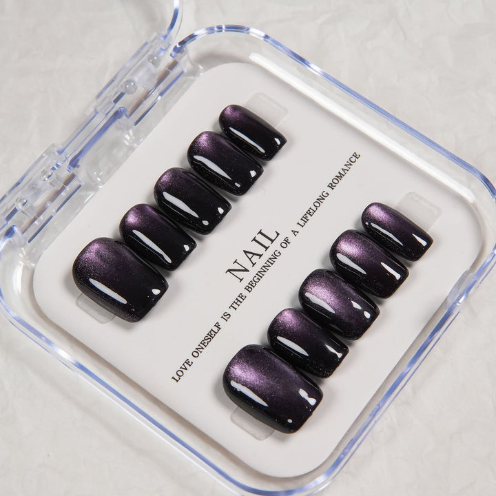 Premium Glossy Press-On Nail Set