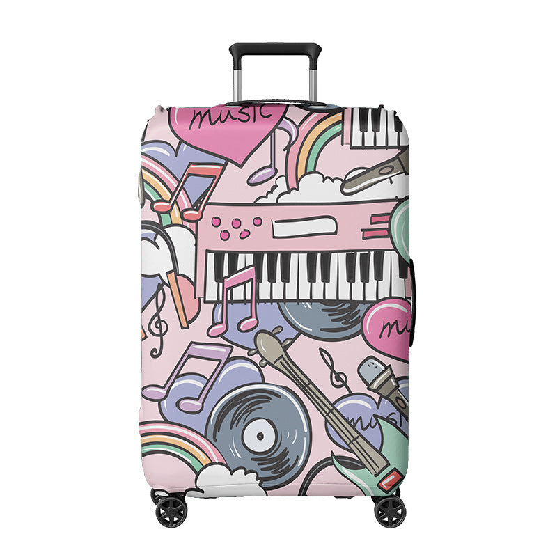 Unisex Hard-shell suitcase with cheerful pirate motif Stornfield
