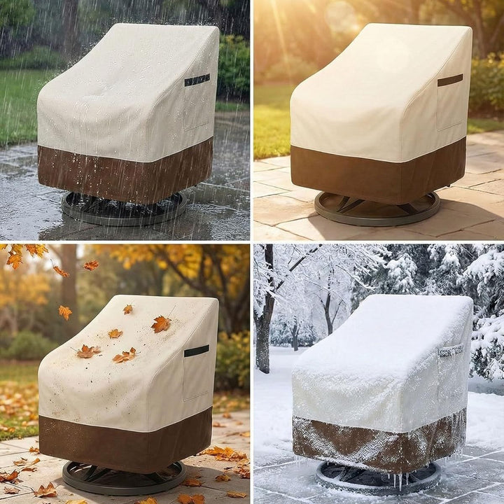 Protective cover for swivel lounge chairs Stornfield