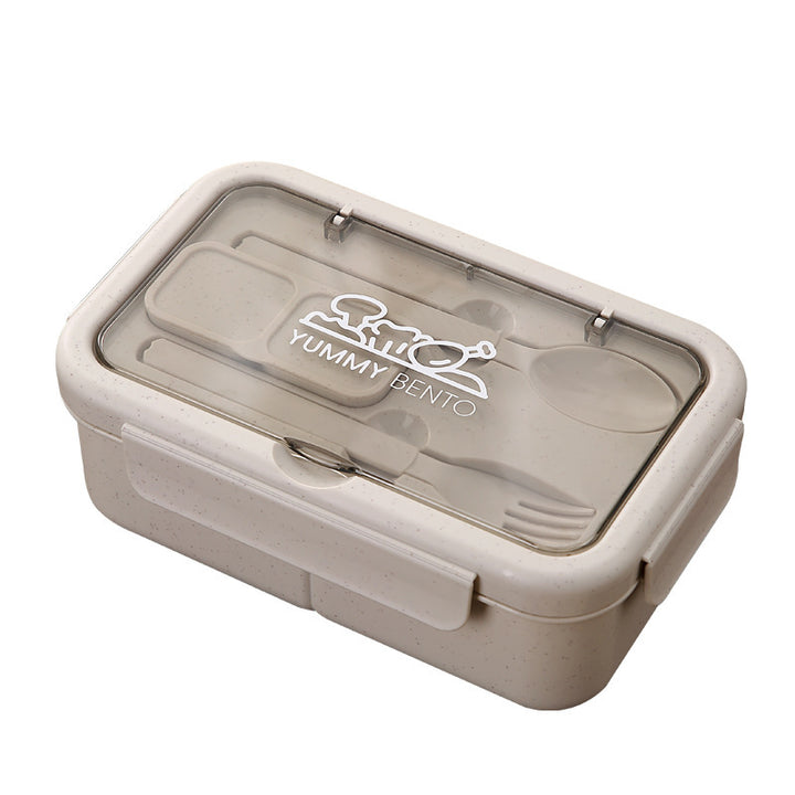 Eco-Friendly Bento Lunch Box with Airtight Seal