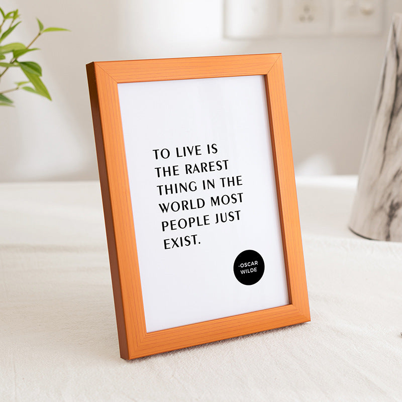 Minimalist Quote Wall Art Frame