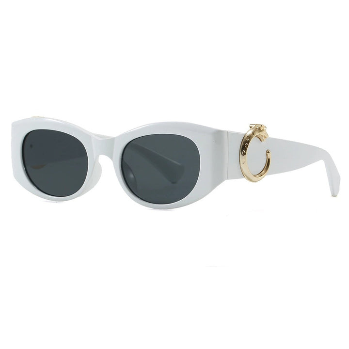 Women's elegant Cat-Eye sunglasses with golden details Stornfield