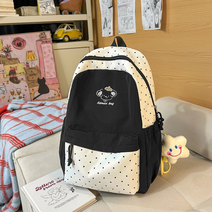 Versatile Polka Dot Backpack Stornfield