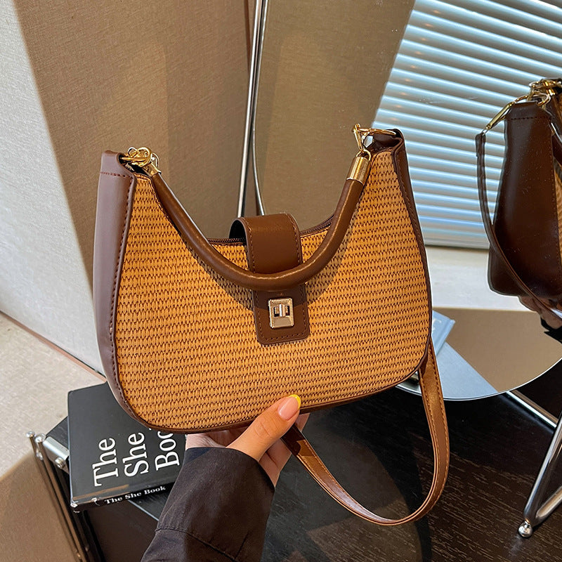 Woven Shoulder Bag