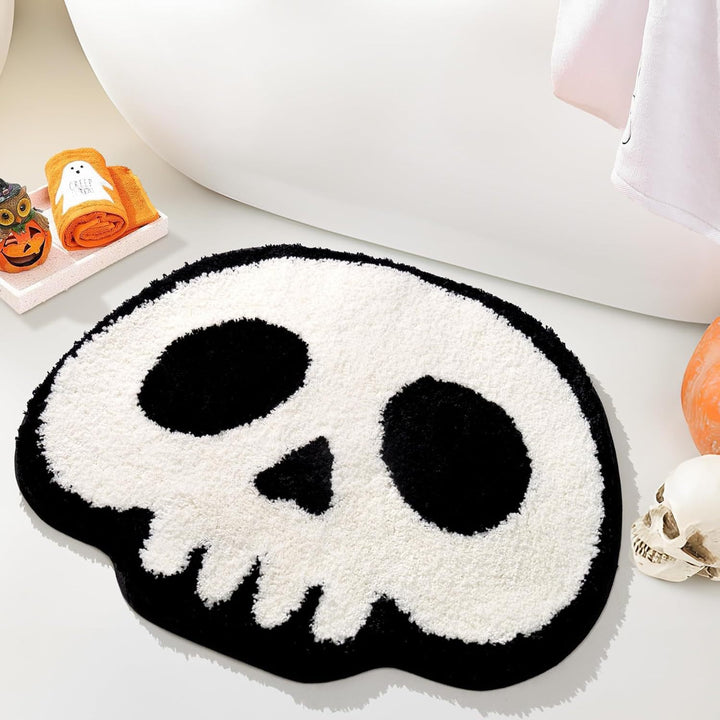 Halloween-Themed Ghost Bath Mat Stornfield