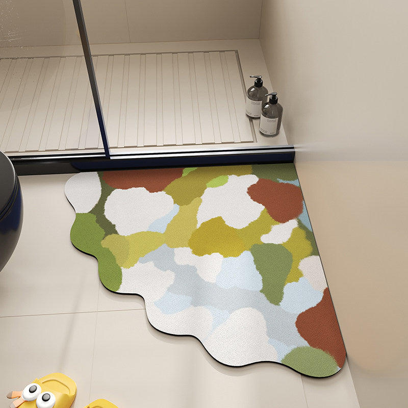 Cute Cartoon Animal-Themed Bath Mat
