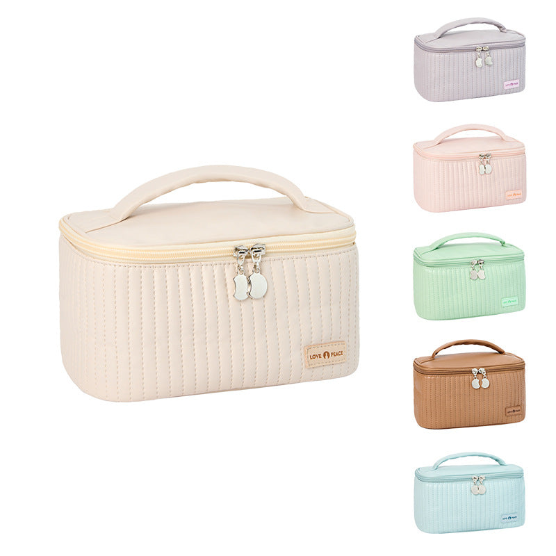 Textured Travel Cosmetic Case Stornfield