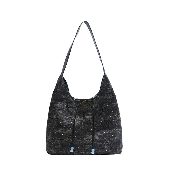 Casual Drawstring Bucket Bag