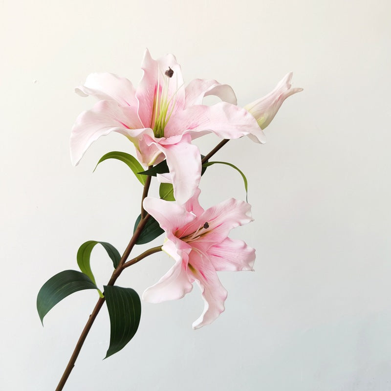 Realistic Artificial Lily Bouquet