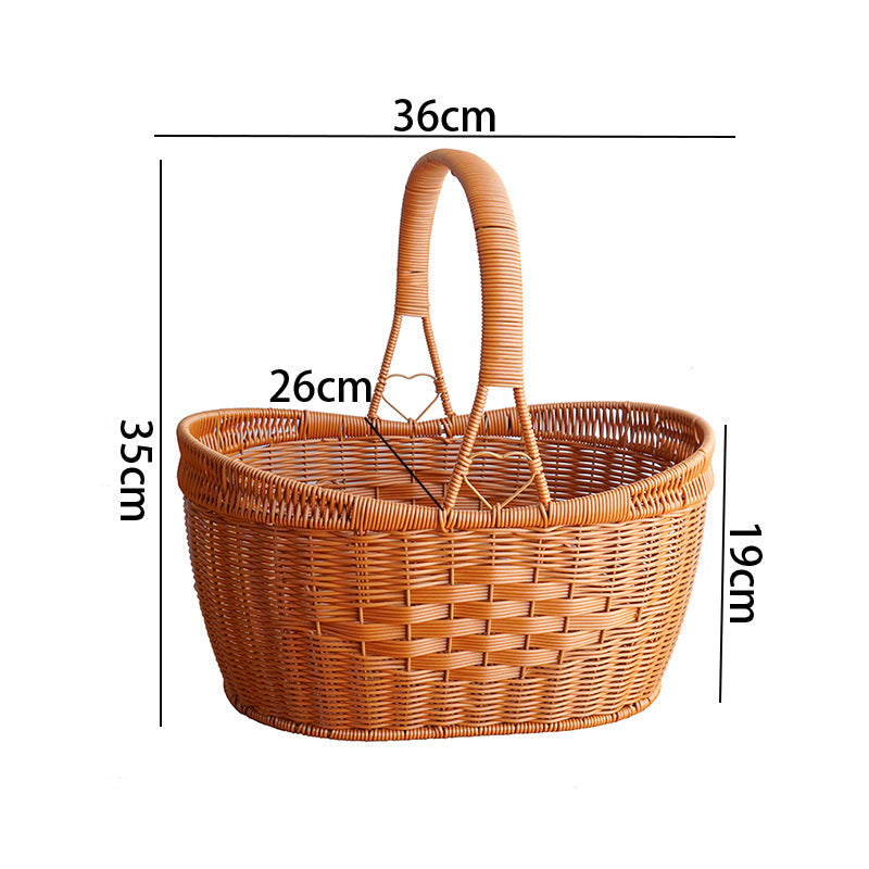 Eco-Friendly Woven Shopping Basket Stornfield