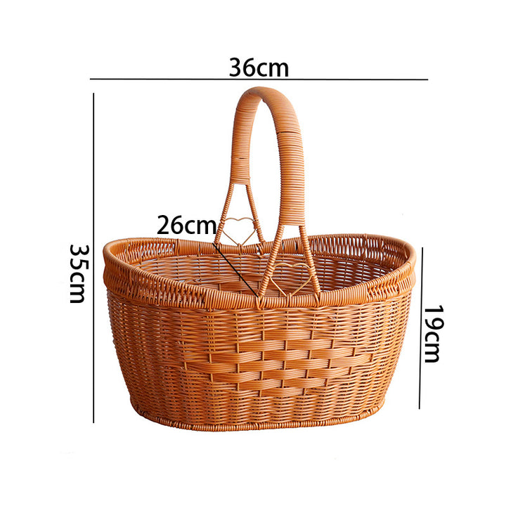Eco-Friendly Woven Shopping Basket Stornfield