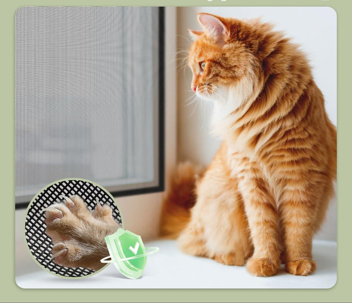 Cat Scratch Deterrent Window Screen Stornfield