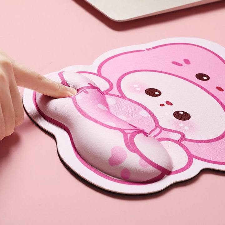 Cute Cartoon-Themed Mouse Pad Set