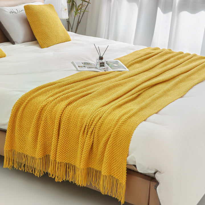 Home Decorative Knit Throw
