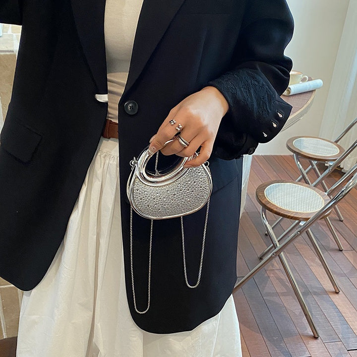 Glamorous Rhinestone Evening Clutch