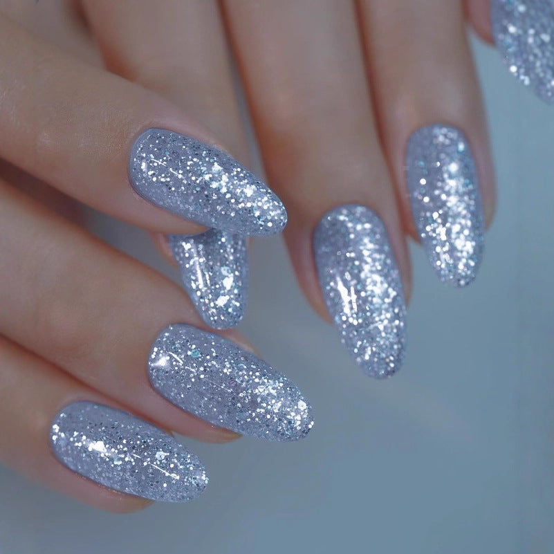 Glamorous Glittering Stiletto Nail Tips Stornfield
