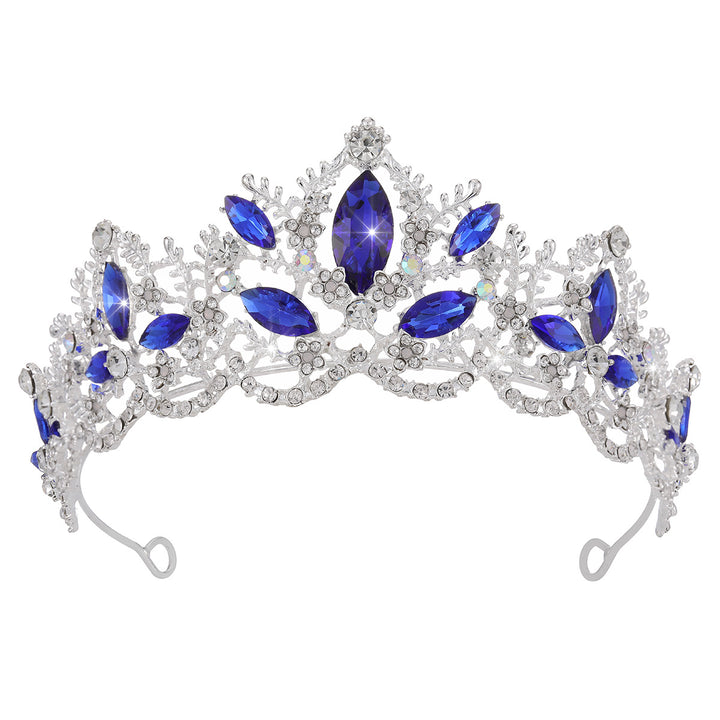 Ladies Glamorous Tiara with Sparkling Crystal Decorations Stornfield