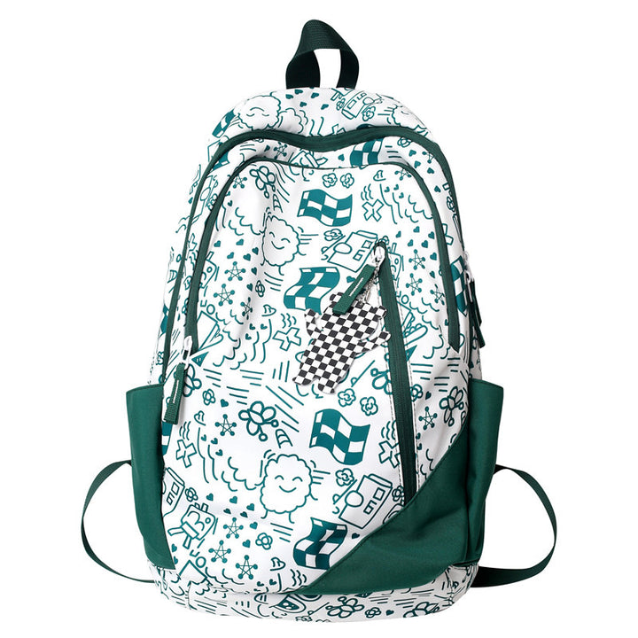 Fun Printed Graphic School Backpack Stornfield