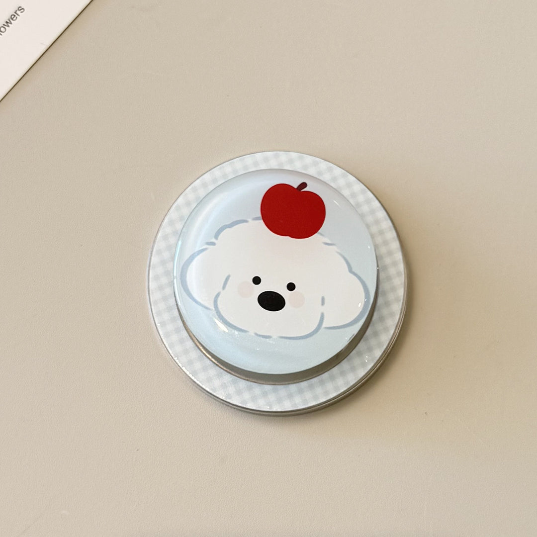 Playful refrigerator magnet with dog design Stornfield