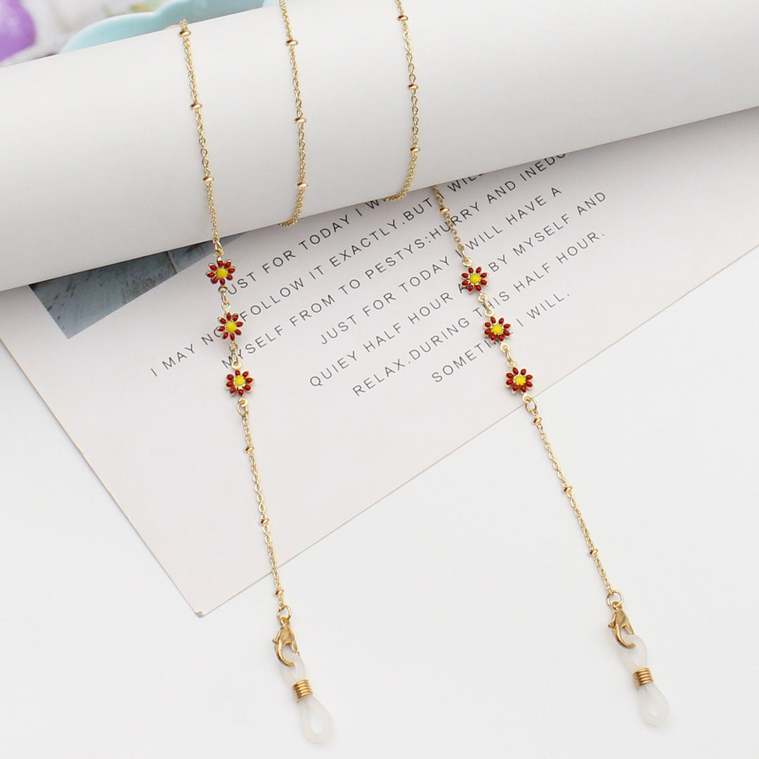 Floral Themed Eyewear Chain Stornfield