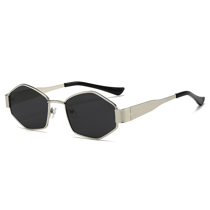 Women's fashionable sunglasses in elegant hexagonal design Stornfield
